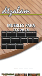 Mobile Screenshot of mueblesparaterraza.com